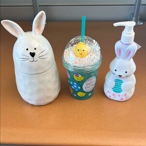 Easter Bunny Decor Set